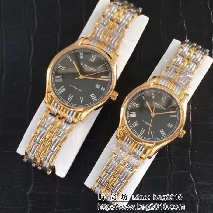 LONGINES浪琴 全自動機械 情侶對表 WSS1199